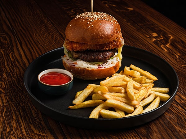 Image of Pshdar Kurdish Restaurant's Juicy Burger in Liverpool